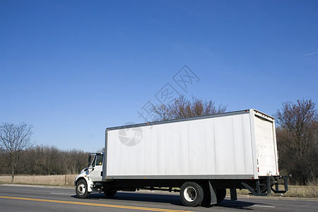 白色卡车柴油机交通运输司机沟通车辆货运商业驾驶货物图片