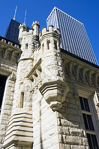 芝加哥的水塔大楼景观都市天际城市摩天大楼目的地风景假期办公楼结构图片