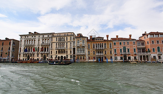 威尼斯大运河旅游建筑物海洋圆顶游客意大利人假期地标教会吸引力图片