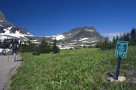 山冰川国家公园图片
