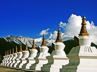 白佛教佛寺团体宗教建筑物文化图片