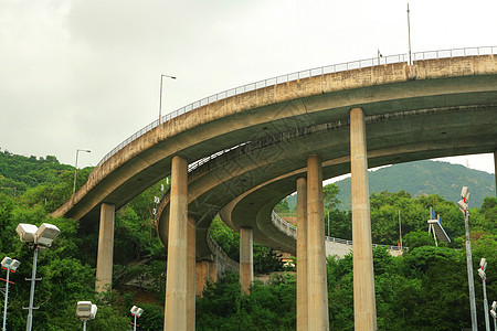 大城市高速公路驾驶景观汽车公共汽车踪迹地标戏剧性车辆城市商业图片