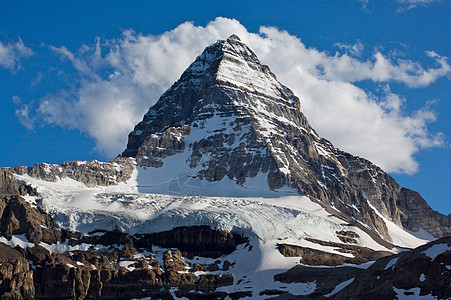 加拿大洛基山脉阿西尼博因山冰川山脉峰会顶峰公园图片