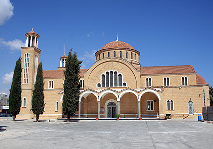 塞浦路斯岛上教堂教会图片