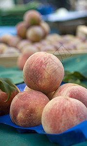 桃子饮食维生素蔬菜篮子水果美味营养市场图片