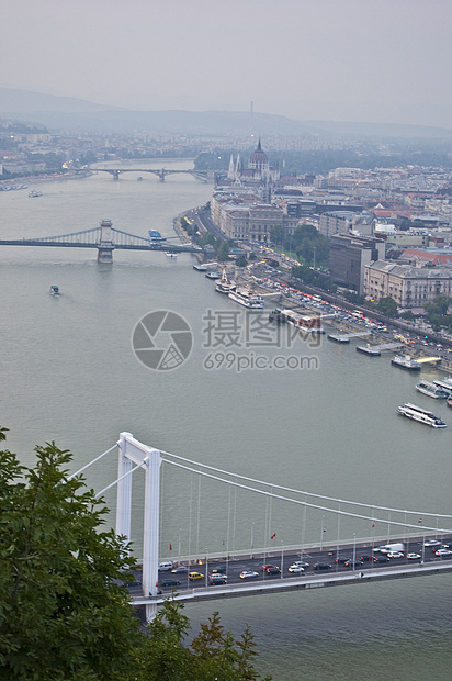 丹贝景观蓝色旅行交通游客城堡天空地标议会银行图片