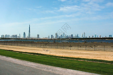 迪拜城市风景与世界最高建筑 布吉迪拜818米图片