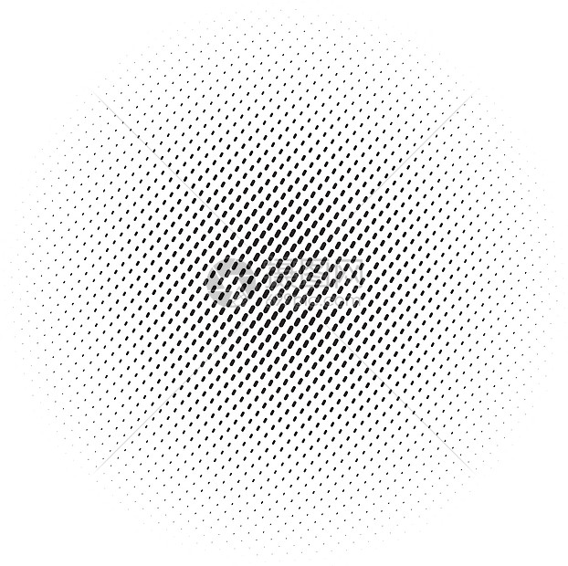半色调白色复兴黑色图案计算机纹理圆圈插图绘图复古图片