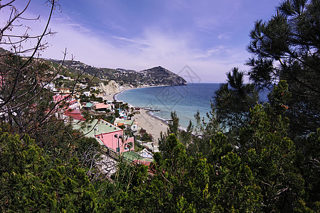 海滨温泉波尔图夏天高清图片