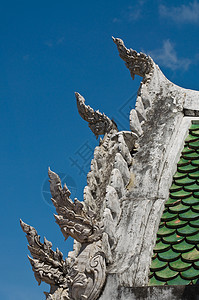 泰国寺庙屋顶图片