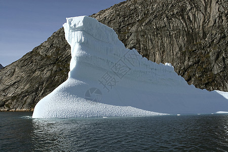 冰山海洋冻结背景图片