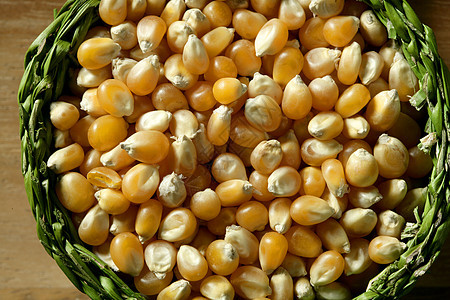 橙色干燥的大型玉米种子粮食金子营养食物植物玉米芯市场宏观蔬菜烹饪图片