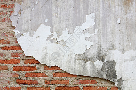 砖墙上的裂缝框架风化建筑学建筑废墟石头水泥墙纸石工材料图片