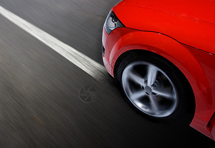 移动模糊的快速运动车汽车奢华力量红色跑车技术速度金属马力杂交种图片