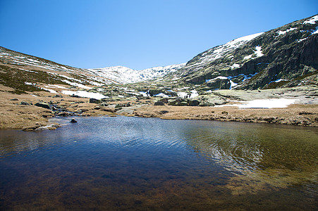 美德山深湖格雷多斯阿维拉高清图片