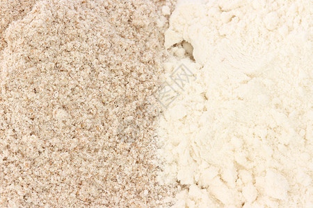 面粉     光滑和全干类粮食水泥宏观全餐白色图片