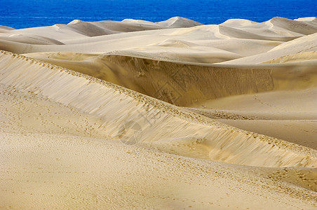沙丘爬坡荒野波纹全景曲线海浪丘陵沙漠旅行远足图片