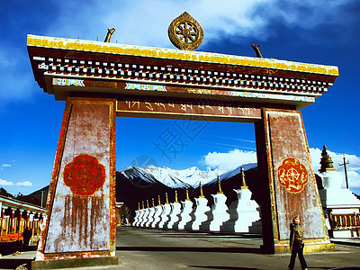 白佛教佛寺团体文化旅行建筑物宗教图片