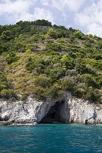 希腊场景天空旅行情调支撑风景阳光绿色娱乐旅游图片