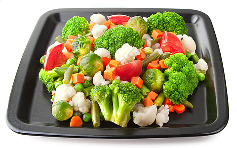 盘子里的新鲜蔬菜 2图片