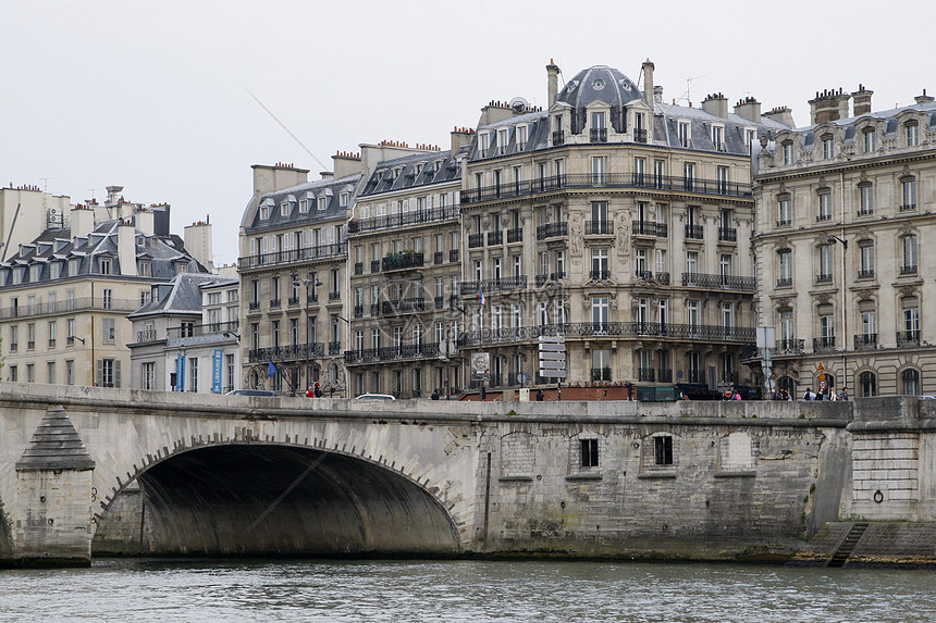巴黎和塞纳河省会景观河岸旅行反射地方城市生活城市都市文化图片