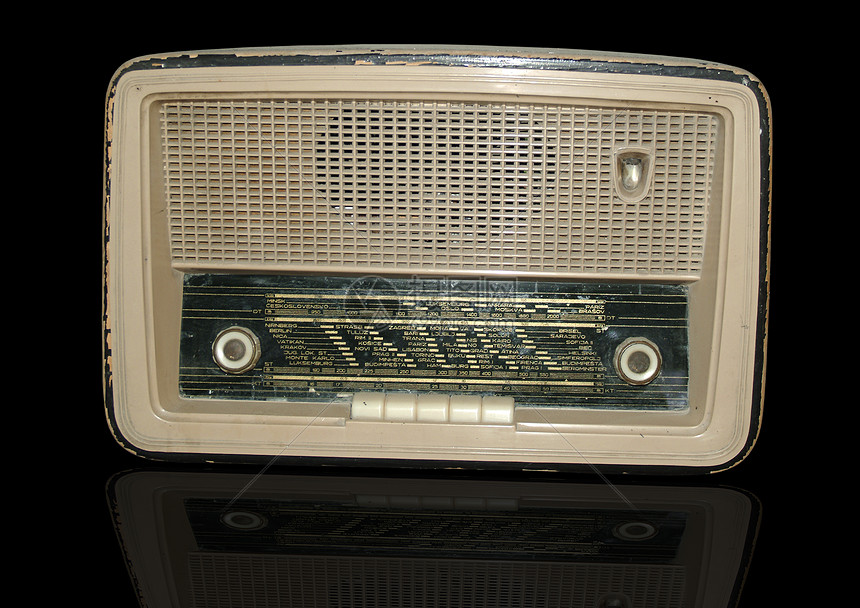 反光无线电台技术收音机褪色岩石电子音乐图片