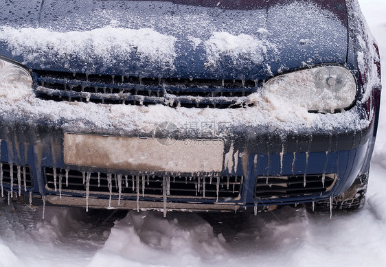 冷冻车冷藏磨砂寒冷风暴温度冰柱暴风雪冒险车辆冬眠图片