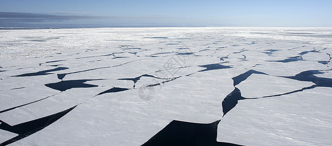 南极洲的海冰空气航班风景冻结冰山天线图片