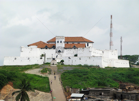 加纳阿克拉附近的Elmina Fort图片