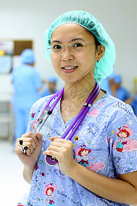 青年护士微笑医疗医院疾病女士女性健康治疗药品图片