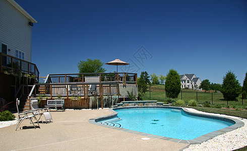 后院游泳池 1图片