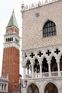 意大利威尼斯天际缆车游客城市旅游建筑全景地标假期大教堂图片