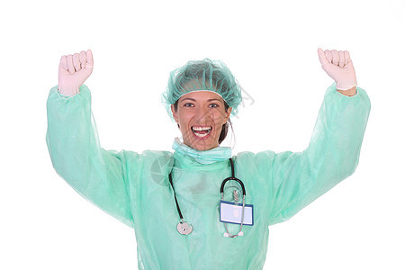 成功成功的保健工作者病人幸福帮助女性科学临床药物治疗医生治愈图片