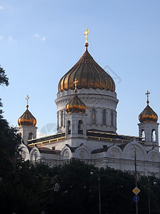 教会文化穹顶寺庙信仰绘画纪念碑时光红色地区大教堂图片