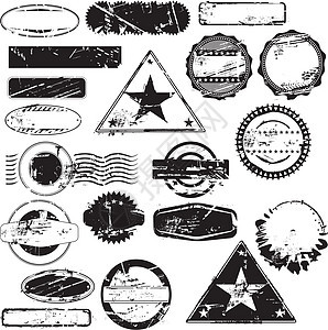 空橡胶邮票保修邮件海豹椭圆形控制墨水邮政橡皮古董圆圈图片