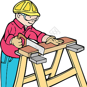 建筑工人安全建造黄色房子构造男人工作工人承包商项目图片