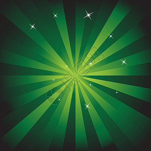 绿色星亮背景图片