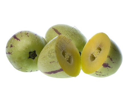 梅隆梨甜瓜热带农业饮食生产营养绿色异国植物水果图片