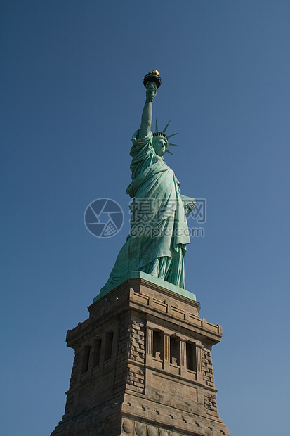 自由宣言组织旅游纪念碑建筑学城市蓝色天空女士国家地标游客图片