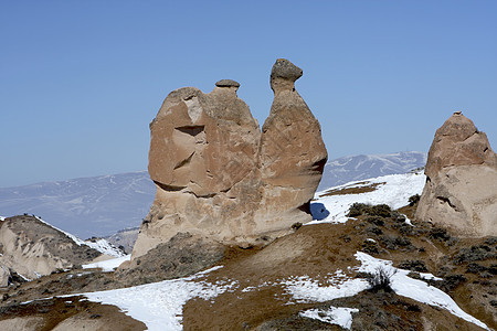 土耳其骆驼摇滚背景图片