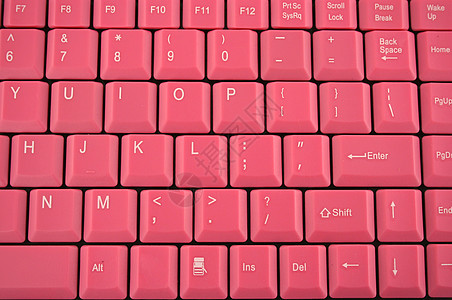 粉色计算机键盘背景图片