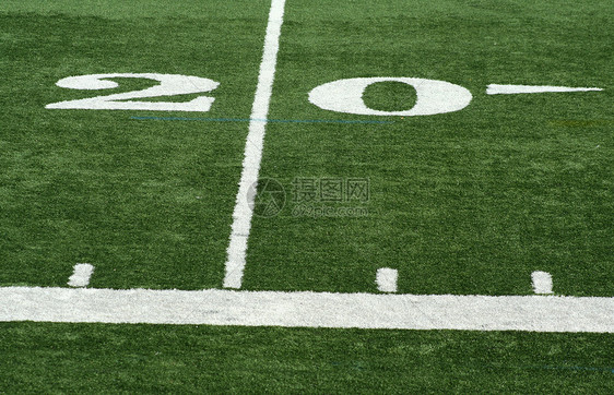 足球20个操场标记运动场单线草坪线条游戏足球场绿色竞赛团队法庭图片