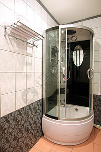 洗浴室淋浴灯光治具龙头住宅洗涤玻璃摄影浴缸镜子图片