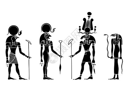 古埃及的矢量神图片