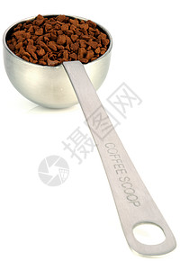 咖啡勺食物喷雾饮料量勺高清图片