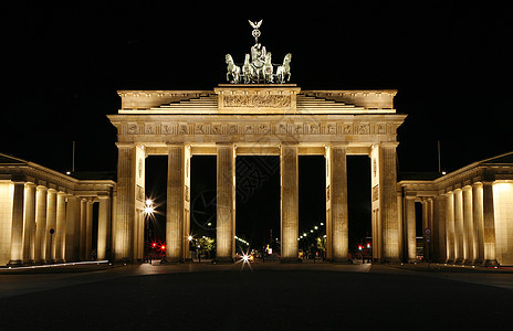 勃兰登堡门 德国柏林历史观光地标景点旅游城市雕像建筑学旅行图片