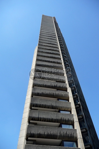 巴尔比坎塔城市公寓建筑地标住宅摩天大楼家园参天景观阳台图片
