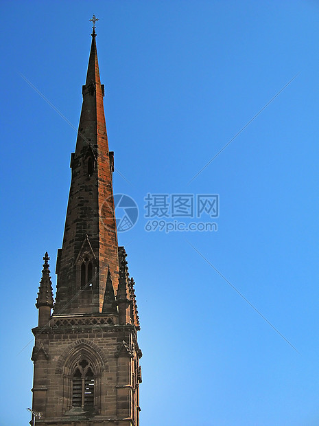 切斯特英国教会Spire教堂图片