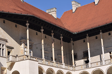 克拉科夫的瓦利城堡正方形住宅纸巾市场皇家大教堂历史图片