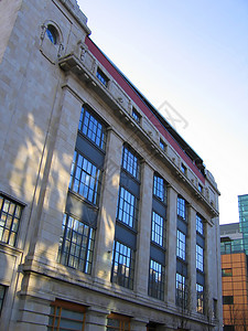 利物浦历史建筑玻璃办公室窗户砖墙工作历史性商业英语城市墙壁图片